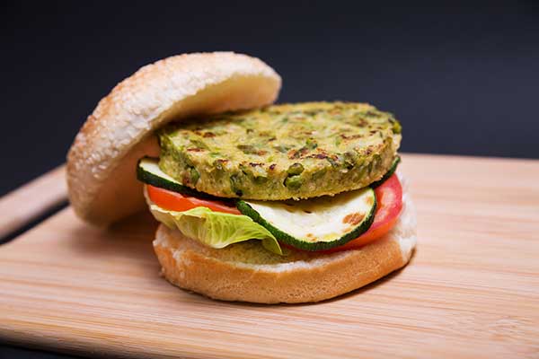 hamburguesa de soja